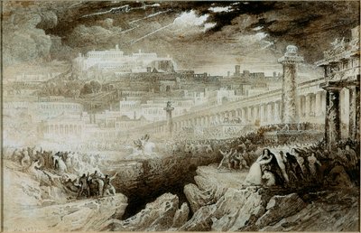 Marcus Curtius von John Martin